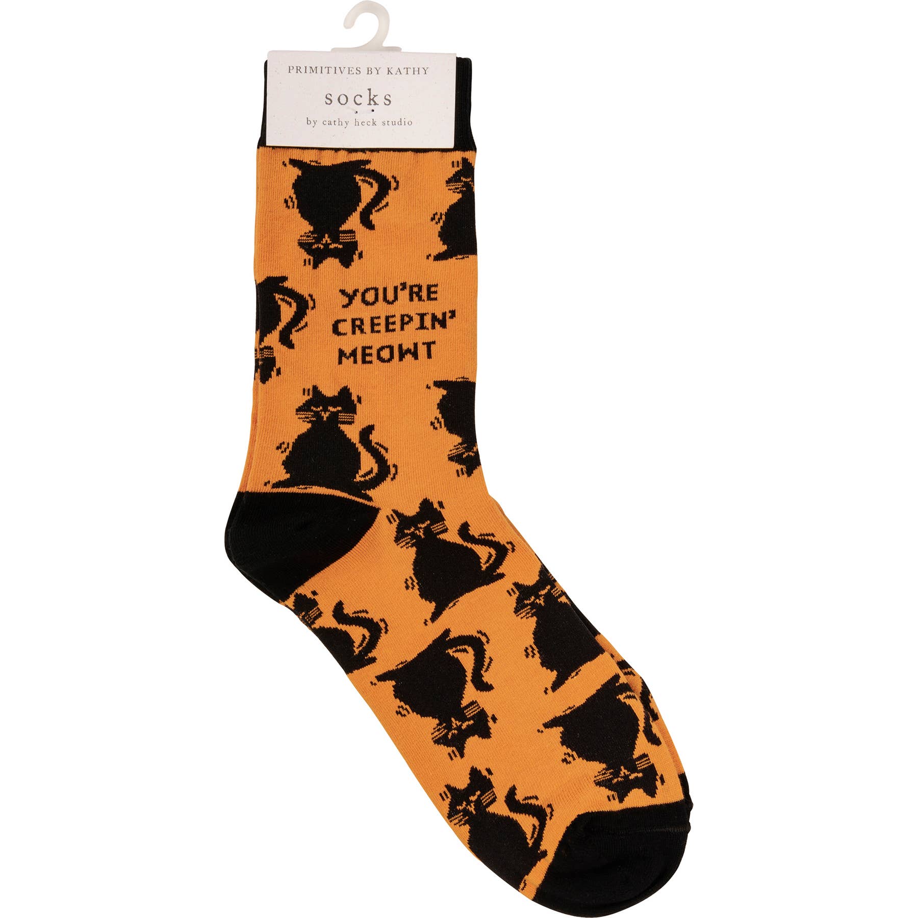 You're Creepin' Meowt Socks - Image 4