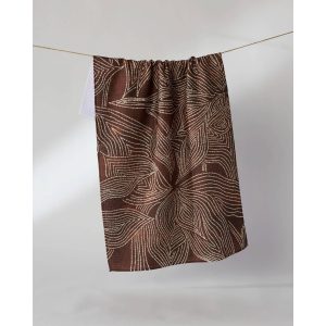 Pearl Botanical Geometry Tea Towel