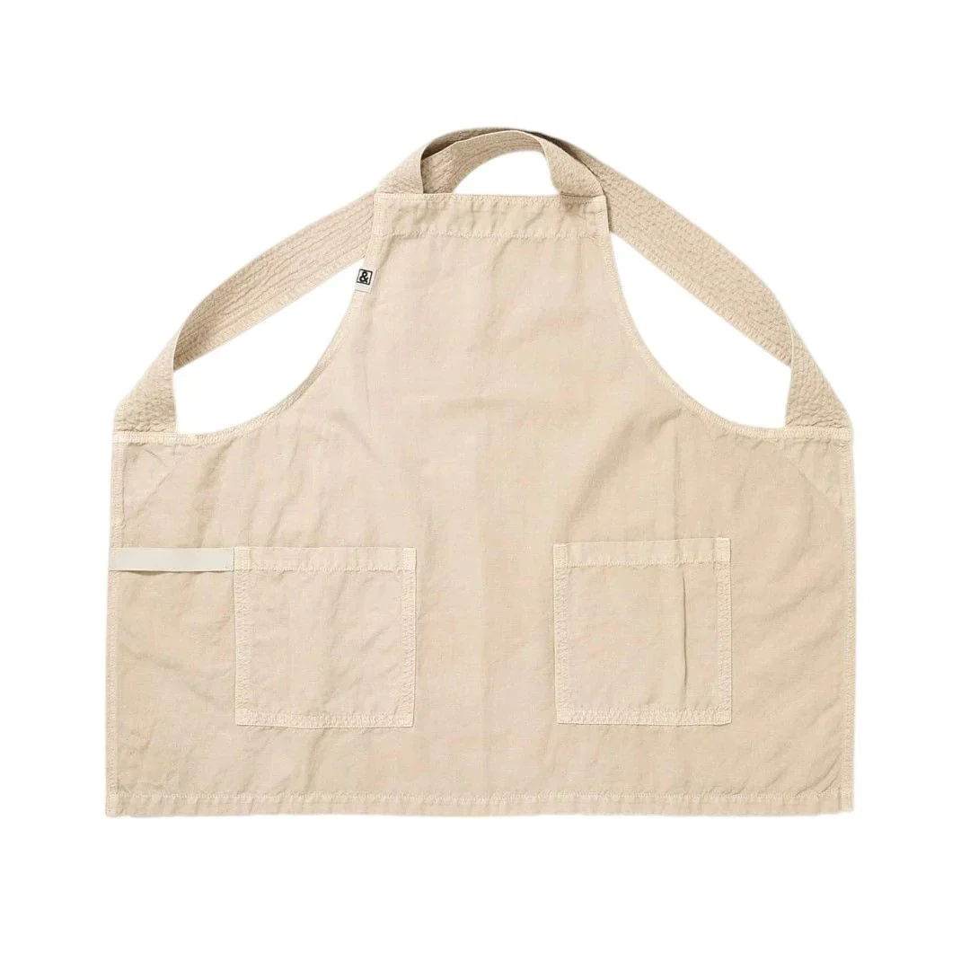 Hedley & Bennett Smock Apron in Oat - Image 3