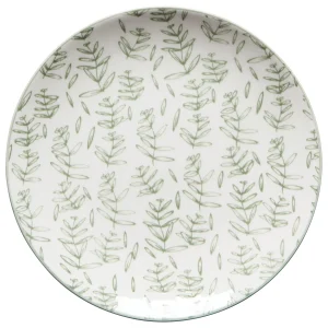 Sage Leaf Appetizer Plate. 6 inch