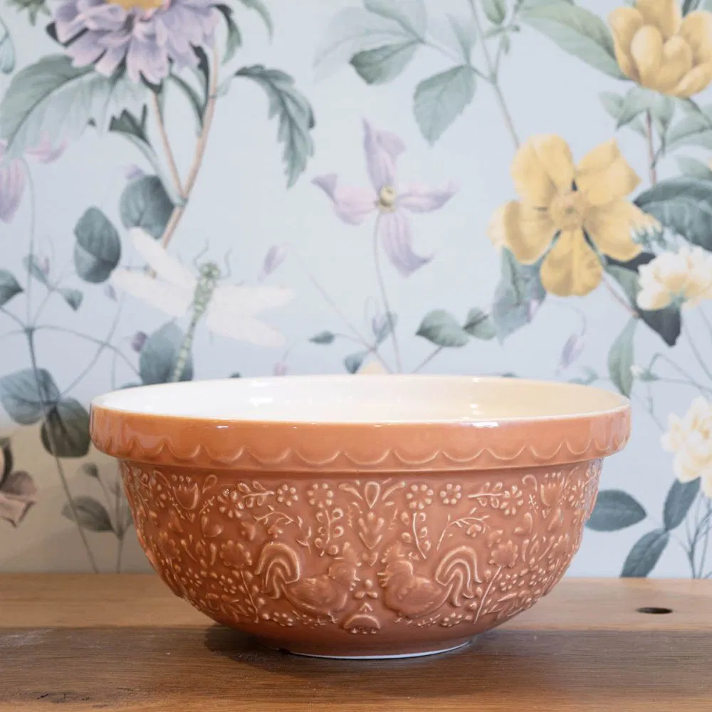 Mason Cash Home To Roost S24 Sienna Orange Mixing Bowl - Image 2